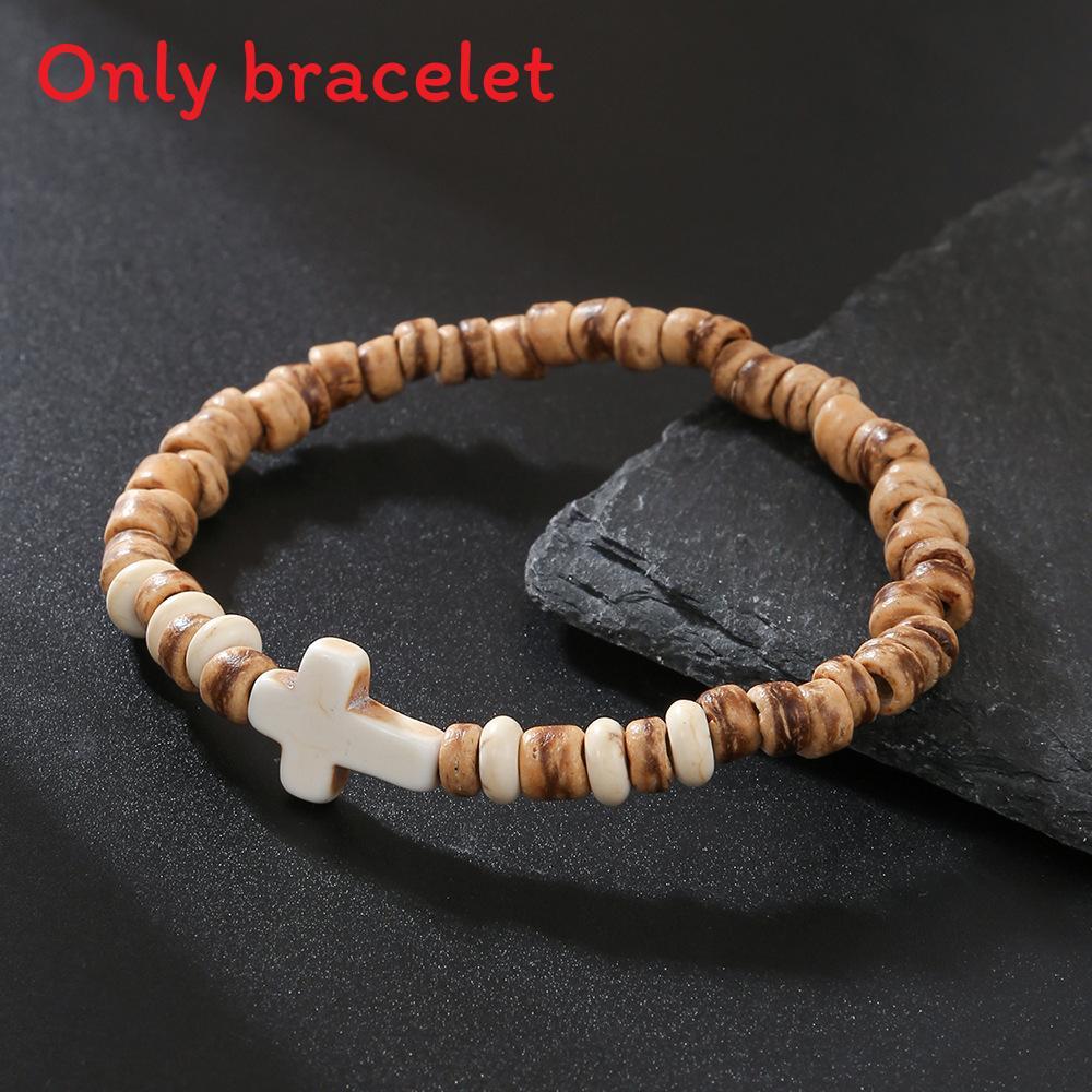 Bohemian Turquoise Beaded Bracelet With Geometric Design For Women And Men