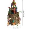Chewable Parrot Bird Foraging Basket Bird Foraging Toy Seagrass Basket Bird Toy