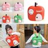 Lightweight And Stylish Fruity Apple Backpack For Kids Soft Oxford Fabric For Daily Use