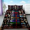 Duvet Cover Teens Best Gifts One Piece Luffy Cartoon Bedding Set Quilt Cover Soft Comfortable for Bedroom Dormitory