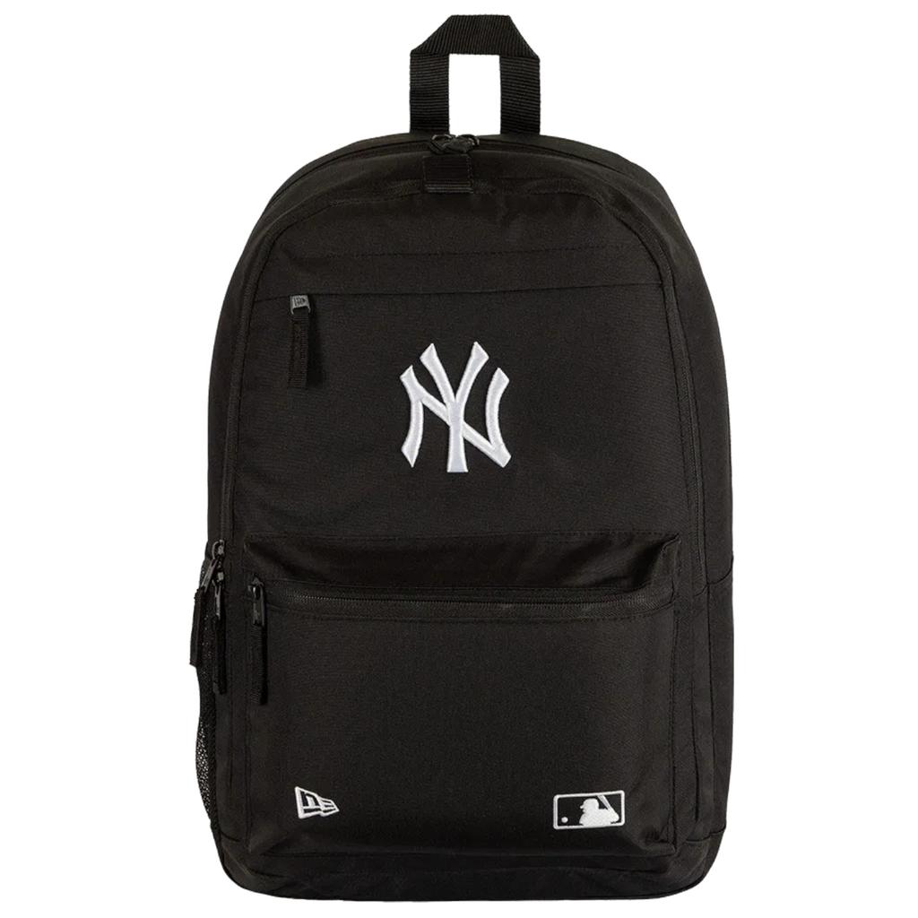New Era MLB New York Yankees Delaware Backpack, Unisex Black Backpack