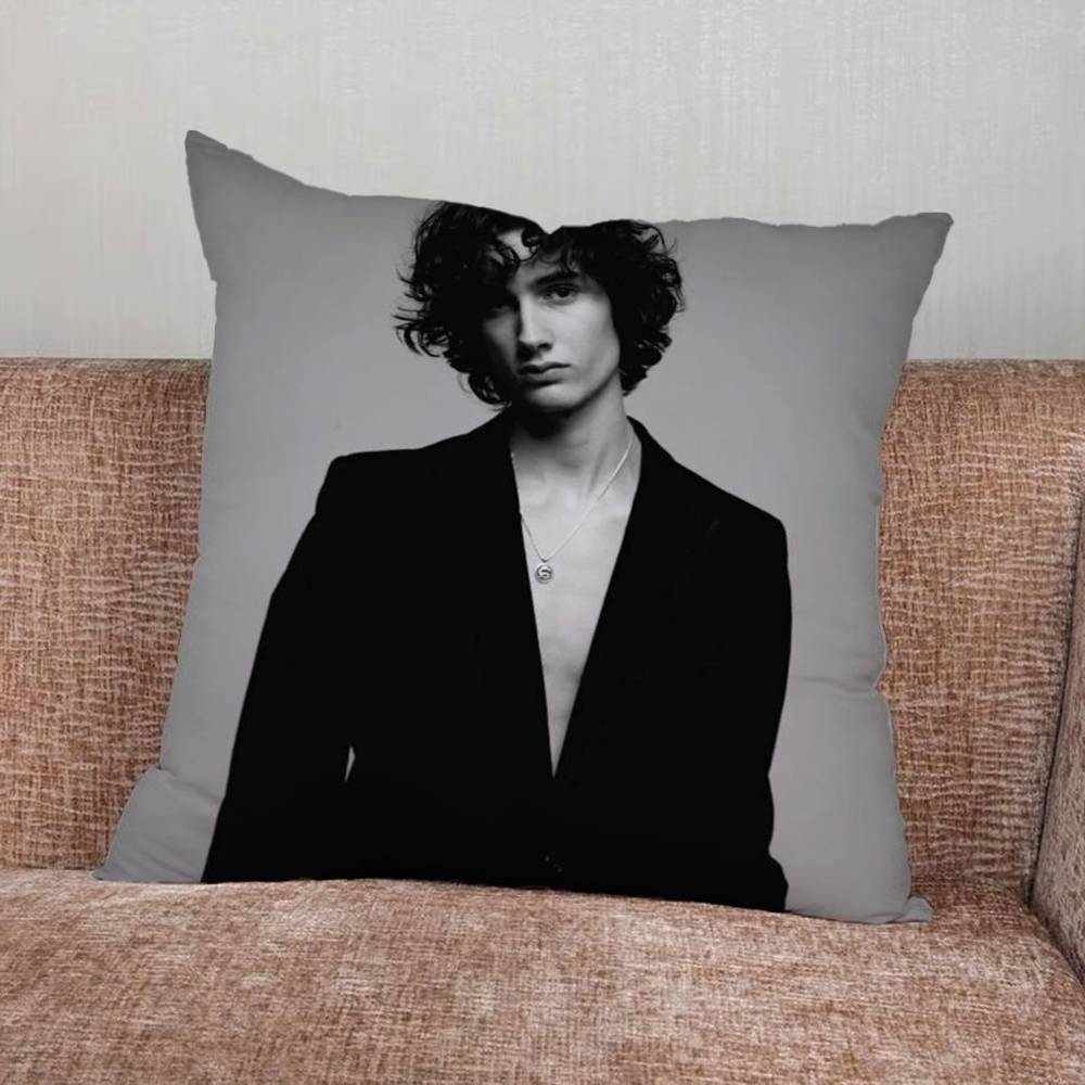 

Back SSombr To Friends Singer Pillow Case For Home Bedroom Car Office Decoration Living Room Sofa Cushion Cover Suitable 30x30cm 12x12in