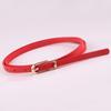 New Multicolor Decorative Leather Waist Belt - Fashionable and Versatile for Ladies