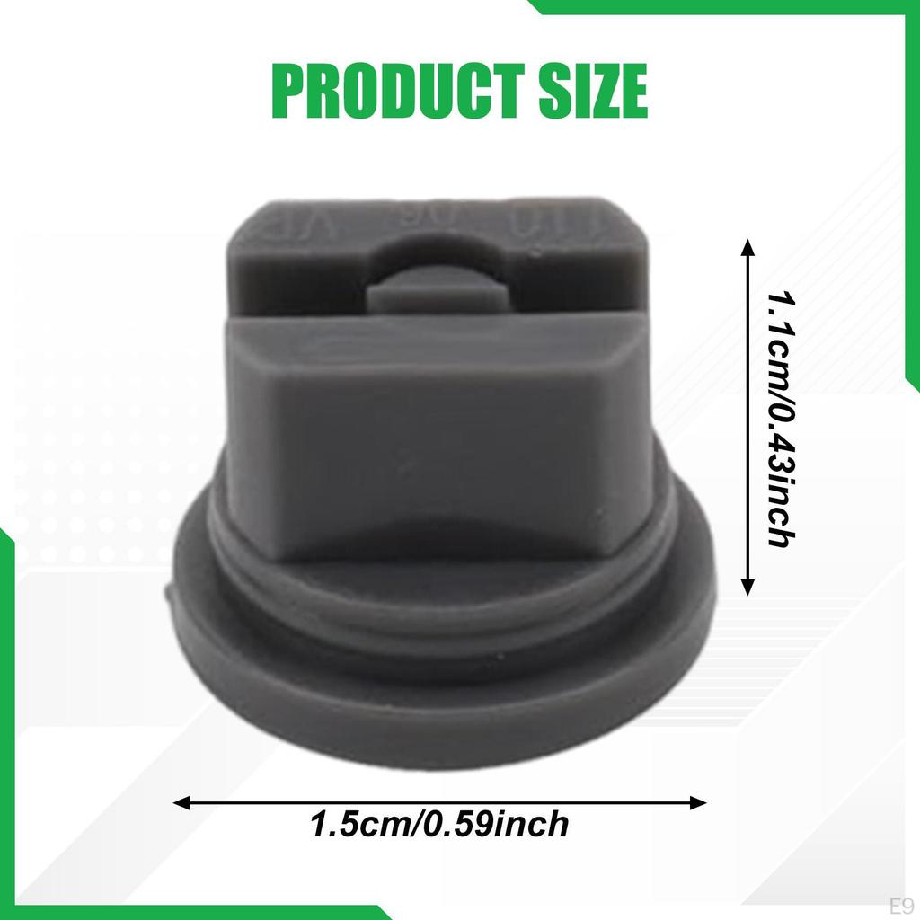 20 110-degree Flat Spray Nozzles for Garden And Agricultural Irrigation.