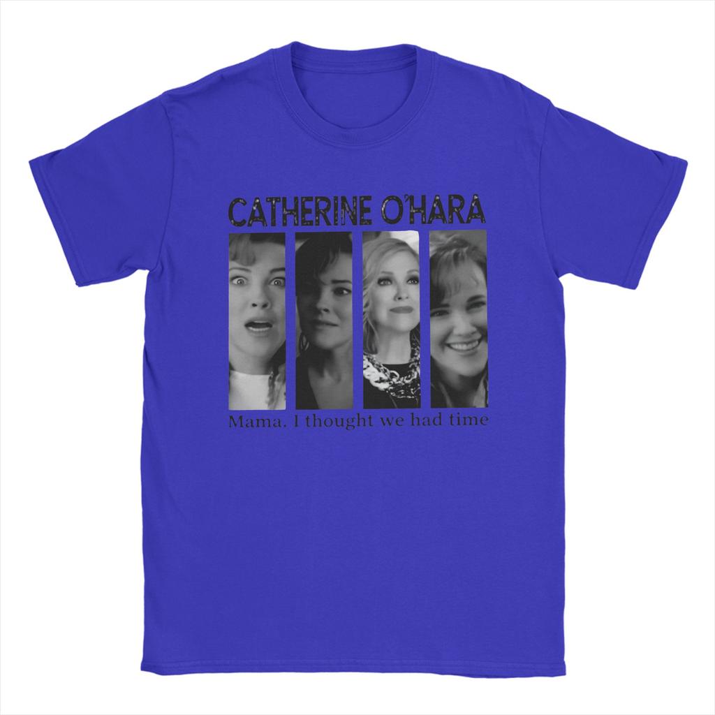 Unique Vintage Catherine Ohara  TShirts Unisex O Neck Cotton T Shirts  Short Sleeve Tee Shirt Summer Clothes