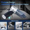 Car Vacuum,Portable & Foldable Duster, Cordless Handheld, High-Power Brushless Motor, Washable HEPA Filter For Home, Car