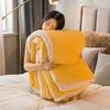 Wool Throw Blanket Keep Warm Winter Bed Blankets Double Sided Queen Duvet Cover Camping Double Bed Cover Bedspread On The Bed