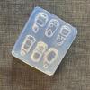 Themed Nail Art Silicone Mold Reusable Tool For 3D Gel Designs And Handmade Jewelry