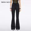 MISS SIXTY Women's 2025 Autumn V-Waist Four-Way Stretch Flare Jeans