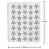 10 Sheets/pack Different Colors Stars Stickers Gold-Plated Glitter Sticker Mother Teacher Praise Label Stickers Journal