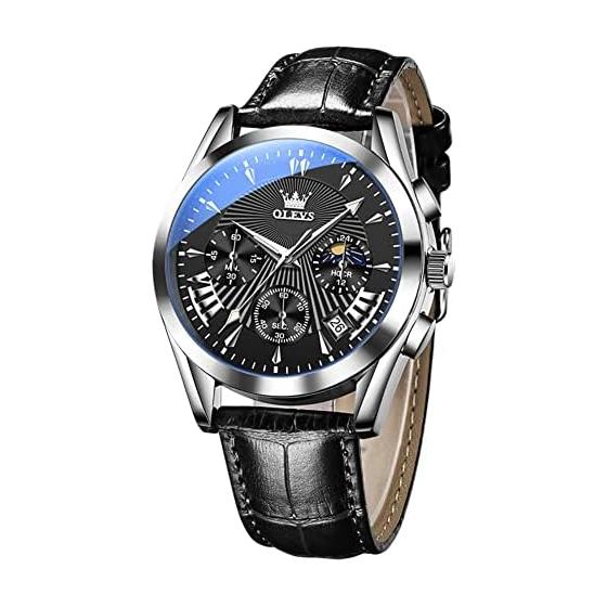 Men s Watch OLEVS - Arm Watch Men s Business Watch Men s Stylish Waterproof Calendar Display Luminous Men Watch Best Men s Gift watch for men Present