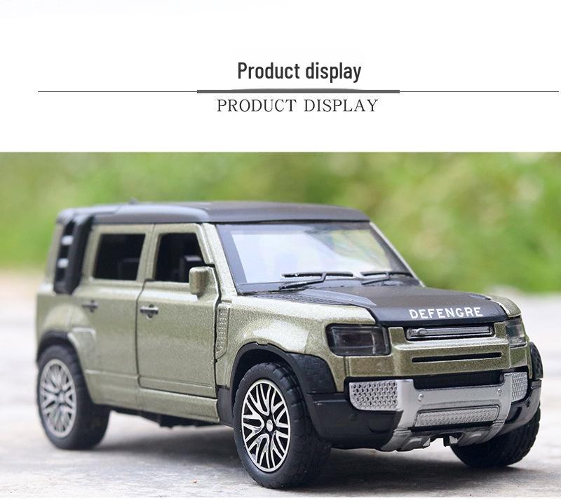 1:36 Legierung Viertüriges Geländewagenmodell Spielzeug für Kinder - Nachtmarktstand Ornament