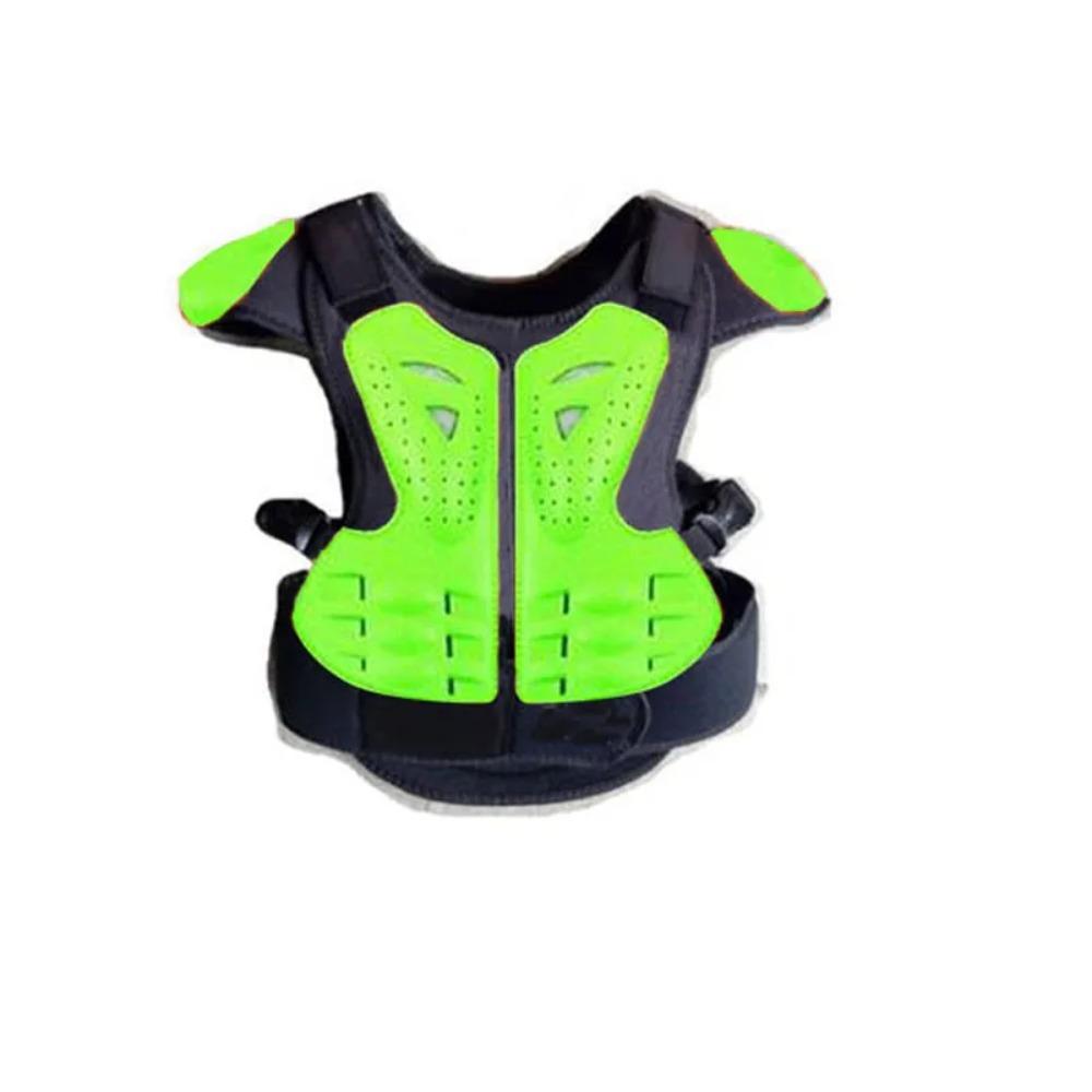 Chaleco Motocross Infantil Armadura de Pecho Espalda Hombro de Motocicleta Equipo Protector Infantil Carreras Resistente a Caídas Armadura Corporal