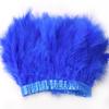 Turkey Feather Velvet Ribbon for DIY Wedding, Latin Headwear, and Clothing Accessories