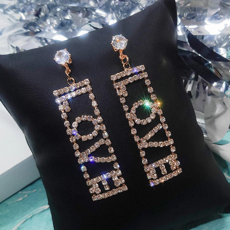 Pearl & Zircon Tassel Earrings