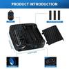 Car Sticker Ford New 2025 Hot Led Car Door Welcome Light Projector Lamp for Ford Mustang Shelby Focus Fusion Transit Fiesta Mond