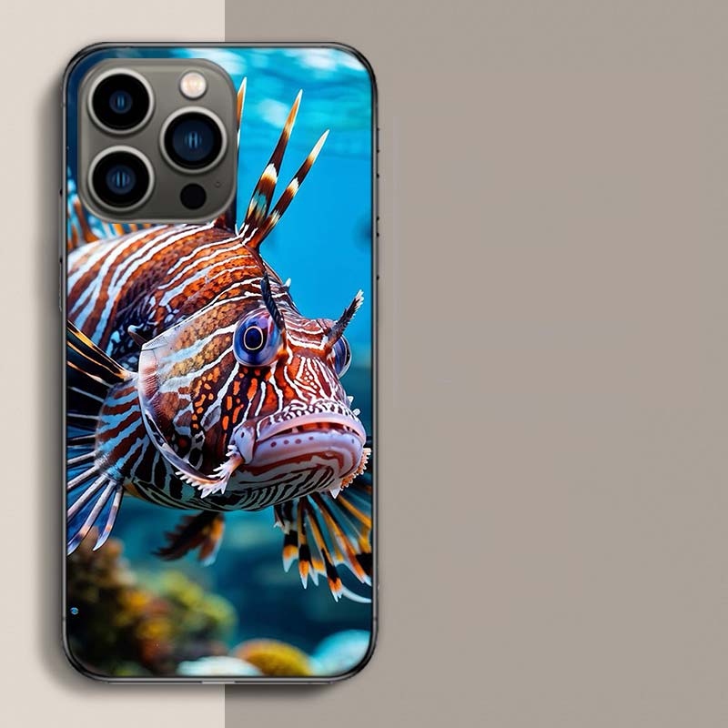 Clown Fish in the Sea or Ocean Phone Case For Iphone 17 Air 15 Pro 14 Plus 16 Pro Max 17E 16E 12 13 Mini 11 Cover Cute Fundas
