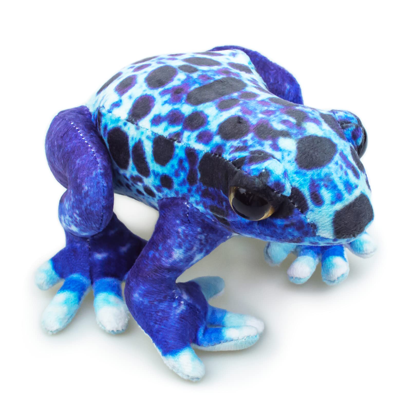 

The Access Plush Cobalt Poison Dart Frog Frog Animal Aquarium Toy