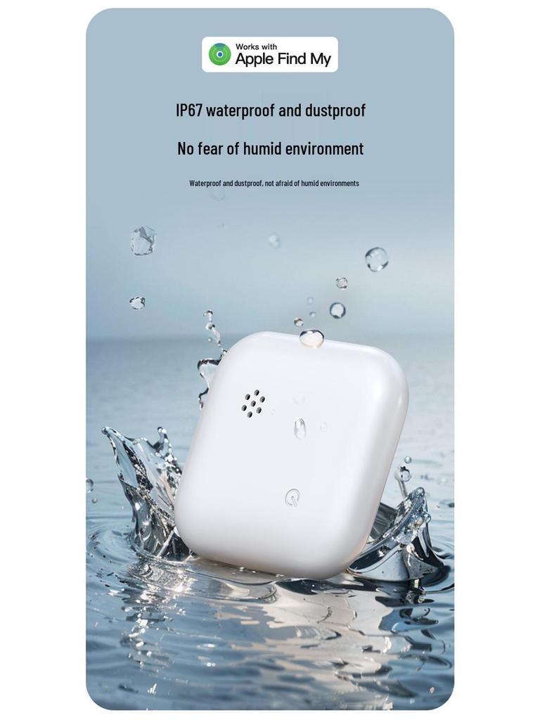 Compact Bluetooth Pet Tracker: Compatible with Apple Find My, Anti-Loss Device