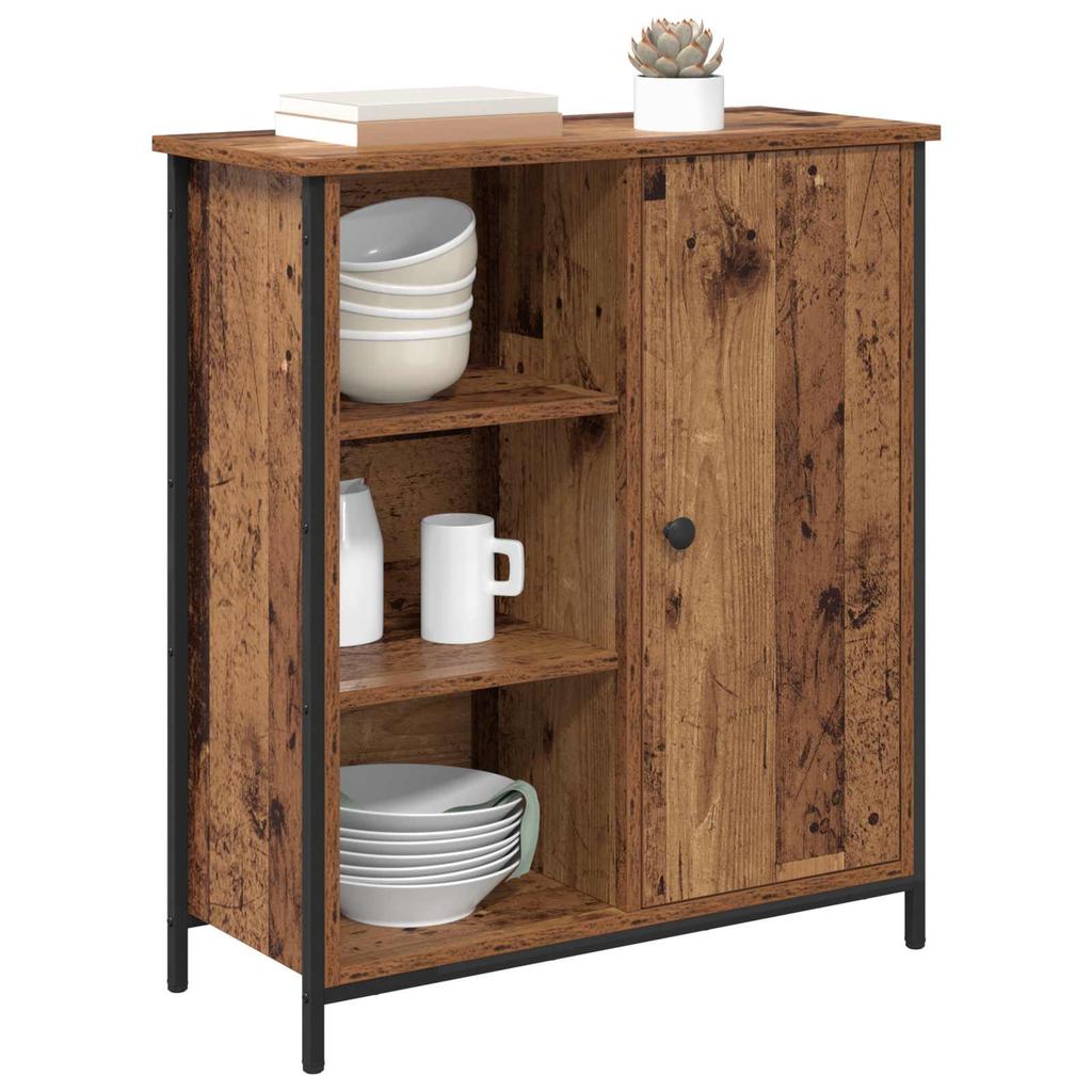 Sideboard Reclaimed Wood 70 x 30 x 80 cm Engineered Wood