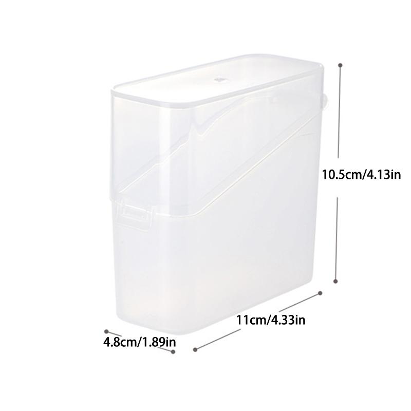 Cheese Keeper Case Airtight Food Storage Container With Lid Large Capacity Slice Cheese Holder Frige Odor Transparent Organizer