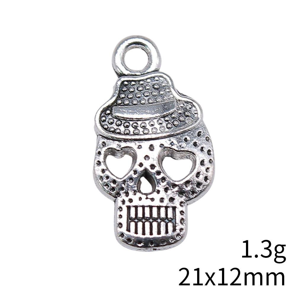 Father's Day Jewelry Creation Charms Skeleton Charms Pendant Art Supplies Man Pendant