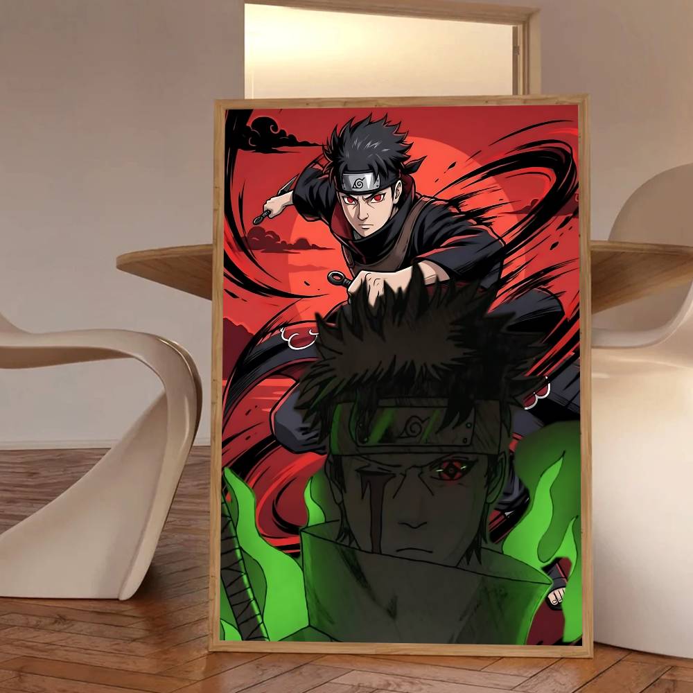 Anime Character Uchiha Shisui N-Naruto Posters HD Print Vintage Wall Art Decor for Home Study Room