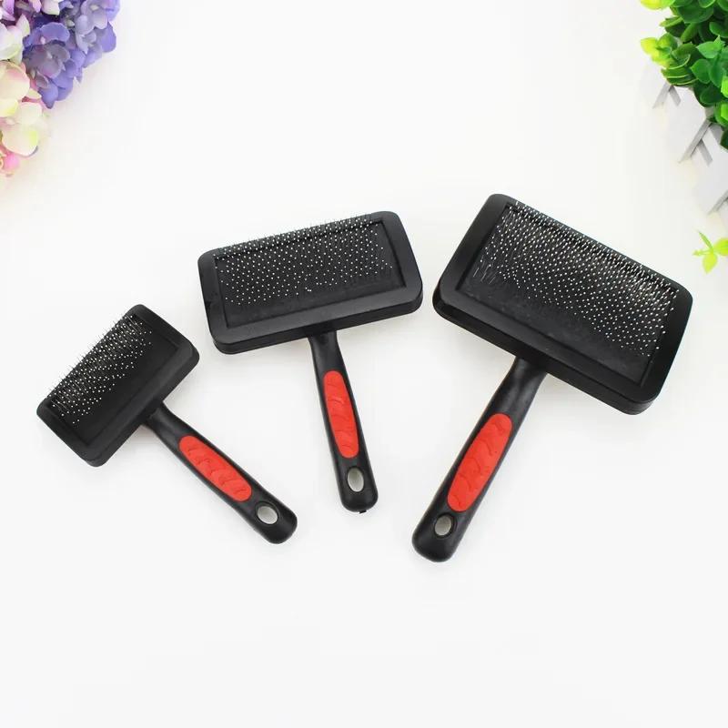 Pet Grooming Tool: Needle Comb for Shedding Hair Remove, Slicker Massage, Dog and Cat Supplies, Protective Pet Accessories