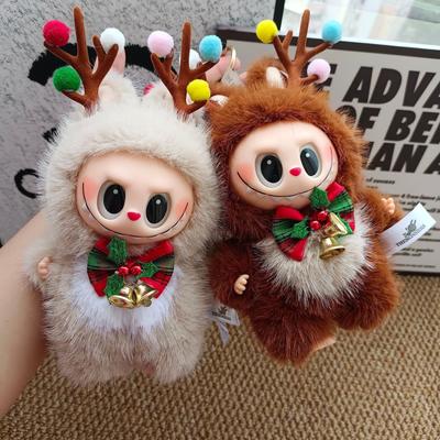 Christmas Elk Plush Doll Cute Vinyl Pendant Doll Machine