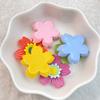 10Pcs New Cute Cartoon Simulated Five Petal Flower Series Flat Back Resin Cabochons Scrapbooking DIY Jewelry Craft Decorat