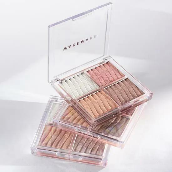 WAKEMAKE Glow Contouring Highlighter Palette 01 Warm Glow