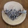 Nordic Viking Heart Hair Stick - Norwegian Style Valentine's Gift Jewelry Hair Accessory
