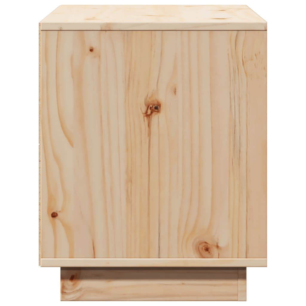 Vidaxl Szafka Pod Telewizor, 74X35X44 Cm, Lite Drewno Sosnowe