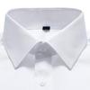 Classic French Cuff Men's Dress Shirt Long Sleeve Male Formal Wedding Party White Black Oversized Cufflink Shirts with Pocket