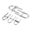 1Pc M5 M6 M8 M10 M12 Stainless Steel 304 Marine Rigging Bow/Stern Eye U-Bolt for Boat Hardware Boat Parts Silver