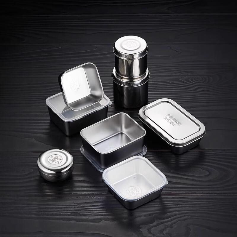 304 Edelstahl Lebensmittelaufbewahrungsbehälter Set