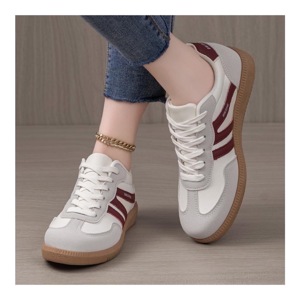 Women's Spring German Trainers, Casual Lightweight Soft Sole Sneakers, Fashion Comfort Women Shoes
