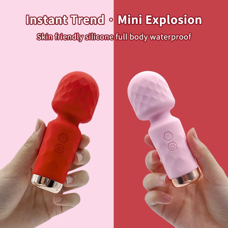 Mini Vibrator Sex Toys Personal Bodymassager Rechargeable Silent Strong Shock Female Macturhator