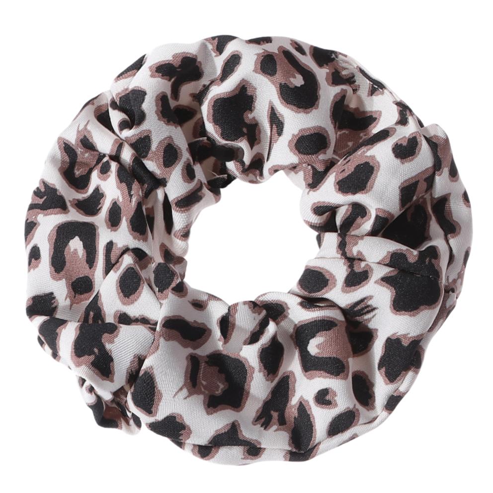 Leopard Print Scrunchies Hair Tie Hair Rope High Elasticity Elastic Hair Band Ponytail Holder Elegant Women Hair Accessories