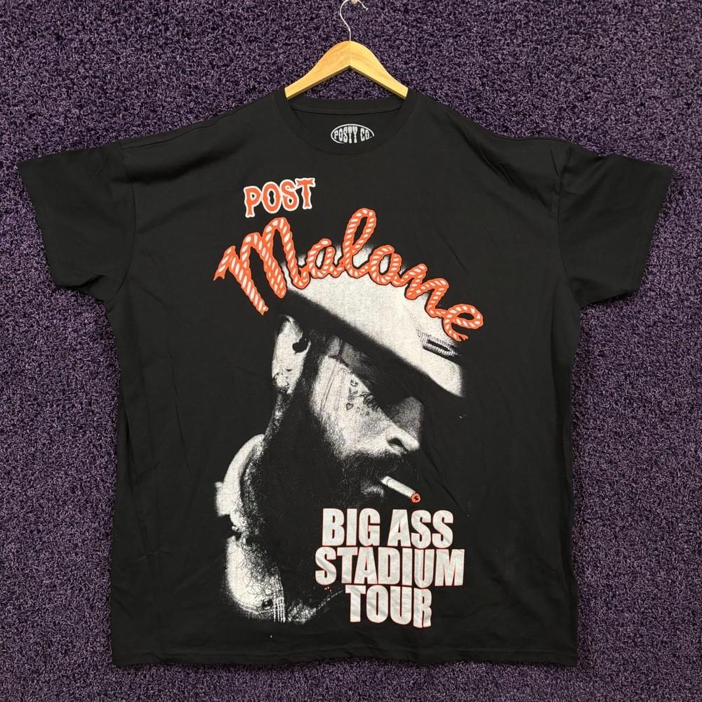 

Post Malone Big A** Stadium Tour Oversized Shirt size one size Unisex T-Shirt L
