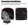RV Camper Trailer Entry Door Lock Camper Accessories Door Latch Handle with Keys Double Open Door Lock RV Door Lock Replacement
