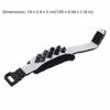 2PCS Plastic And Fabric Bass Muting Strap Adjustable Design Noise Dampers  For Electric Guitar