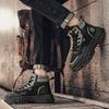 Fashion High Top Men Ankle Boots Comfortable Men Work Boots Mesh Outdoor No-slip Casual Shoes Breathable Walking Hiking Shoes