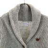 JAMES CHARLOTTE Long sleeve Cowichan jacket S gray Walnut button Women Used