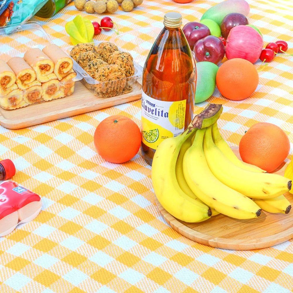 Foldable Picnic Mat Waterproof Camping Blanket Non-woven Fabric Beach Mat