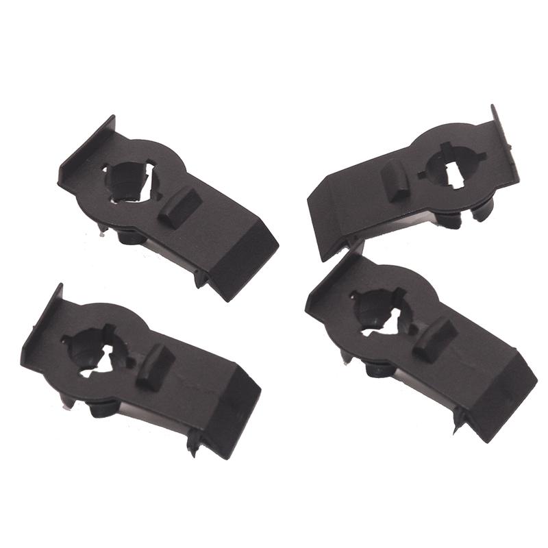 Wooeight 4Pcs 51338254781 Front Left / Right Window Regulator Retaining Clip Fits For BMW E53 X5 2000-2006 Bracket Guide Clips