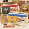 Oxford Cloth Pen Bag Multilayer Pen Box New Pencil Case  Gift