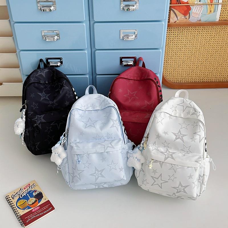 Schoolbag Japanese New Student Backpack Leisure Travel Versatile Backpack Large Capacity Lightweight Junior High School School Bag Female