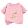 Funny Anime Cute Horse T Shirts Cat Funny Manga Kids Childrens Tshirt Boys Girls Casual Top Tee Shirt Summer