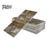 Waterproof Kitchen Backsplash Tiles 16Pcs Peel And Stick Tile, Wall Stickers, Removable Easy Panels, Self Adhesive PE Foam Brick Wallpaper for